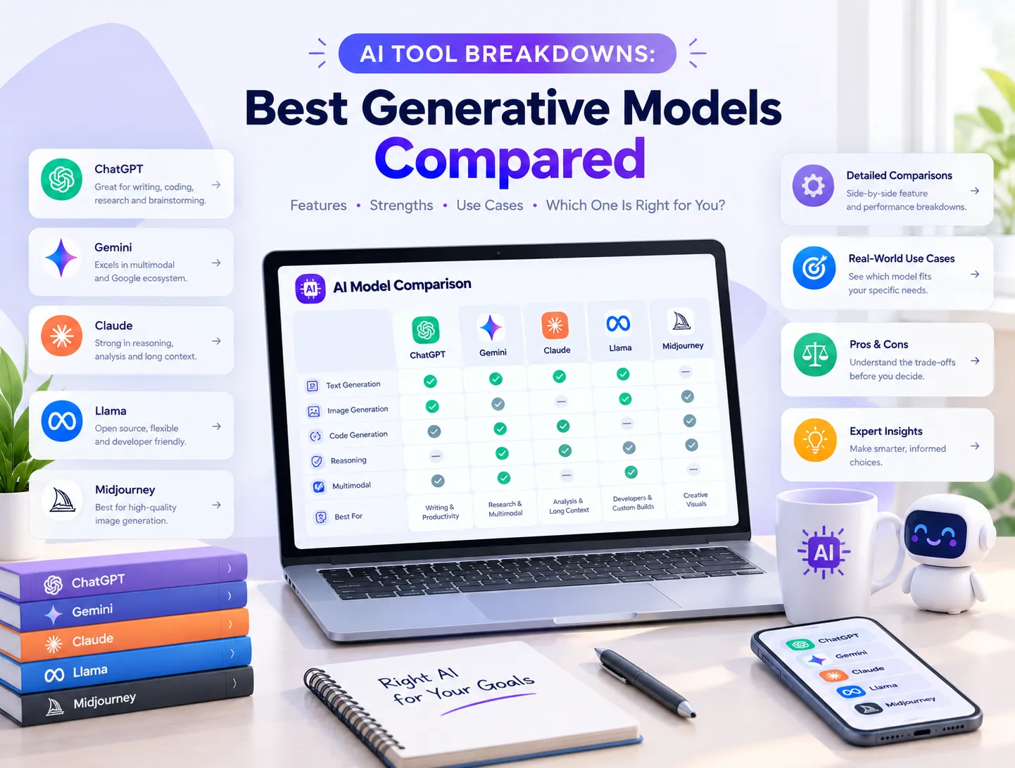 AI Tool Breakdowns: Best Generative Models Compared