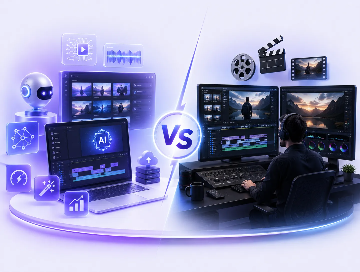 AI vs Professional Video Editing: What Scales Faster?