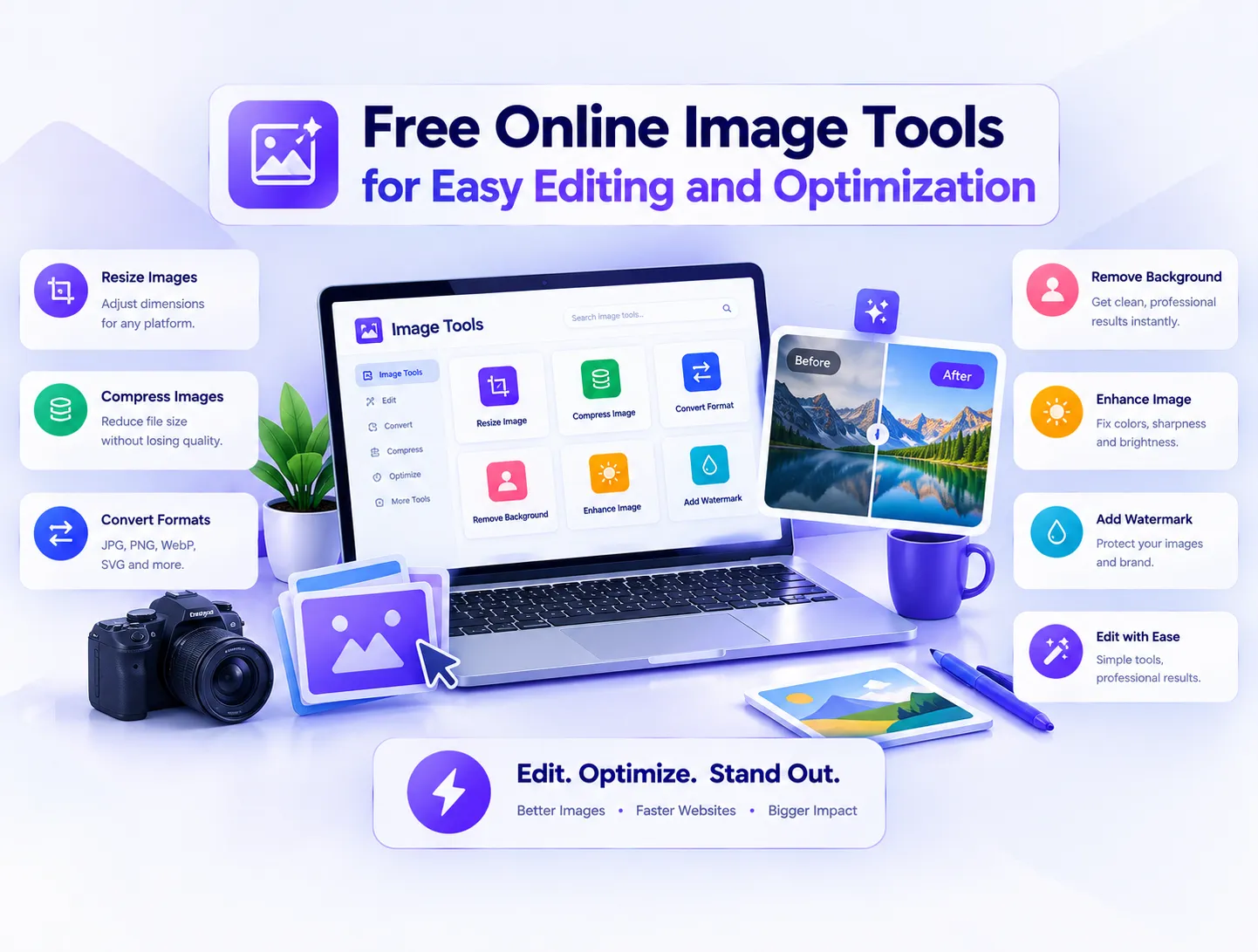 Free Online Image Tools for Easy Editing and Optimization