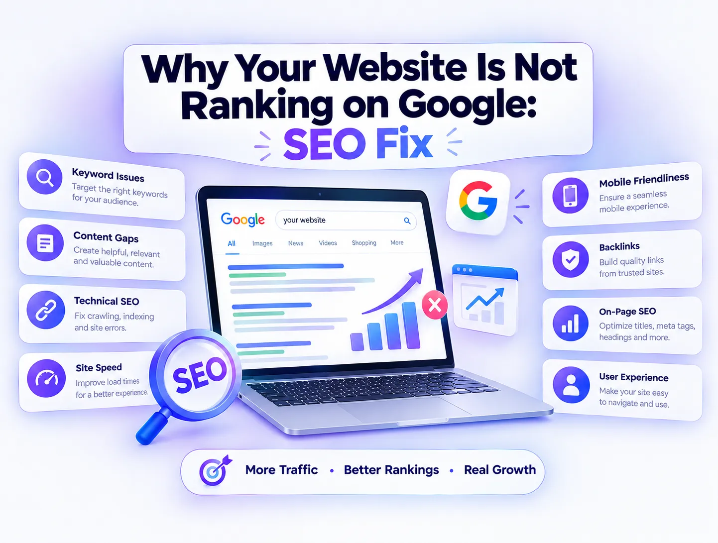 Why Your Website Is Not Ranking on Google: SEO Fix