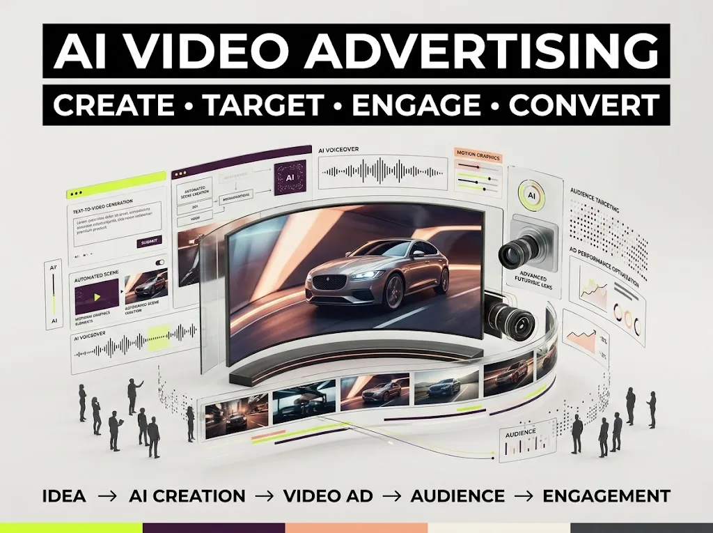 AI video advertising and automated video ad creation