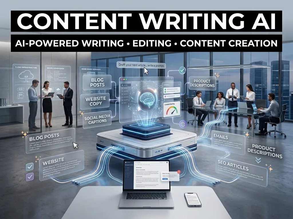 AI content writing services for businesses
