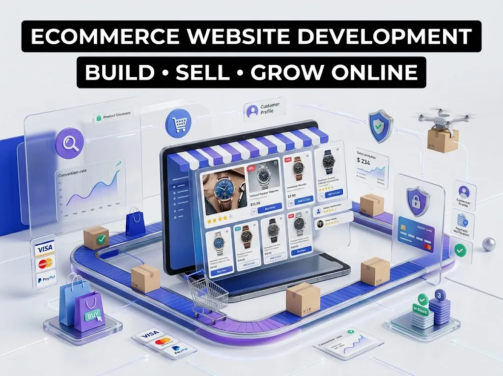 Ecommerce website development services