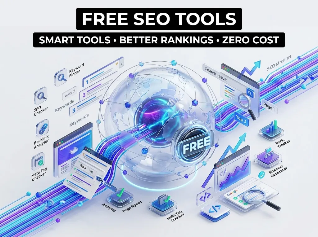 Free SEO tools for website analysis and optimization