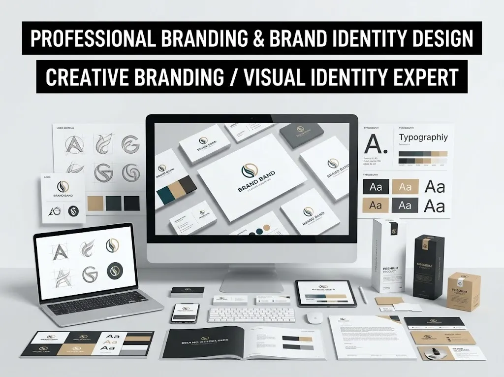 Professional branding and brand identity design