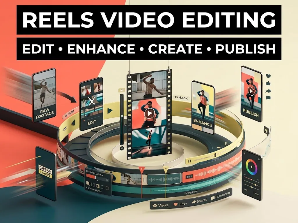 Reels video editing and vertical short-form content strategy