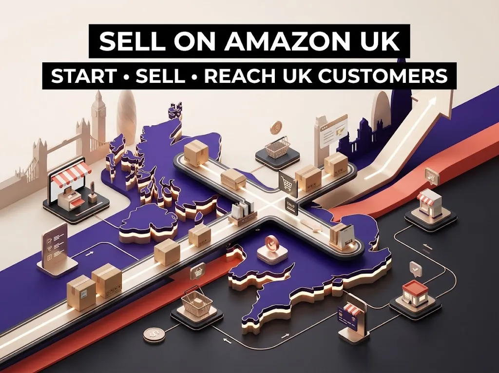 Sell on Amazon UK marketplace setup and product listings