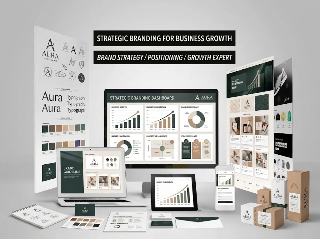 SEO-friendly business branding and brand design
