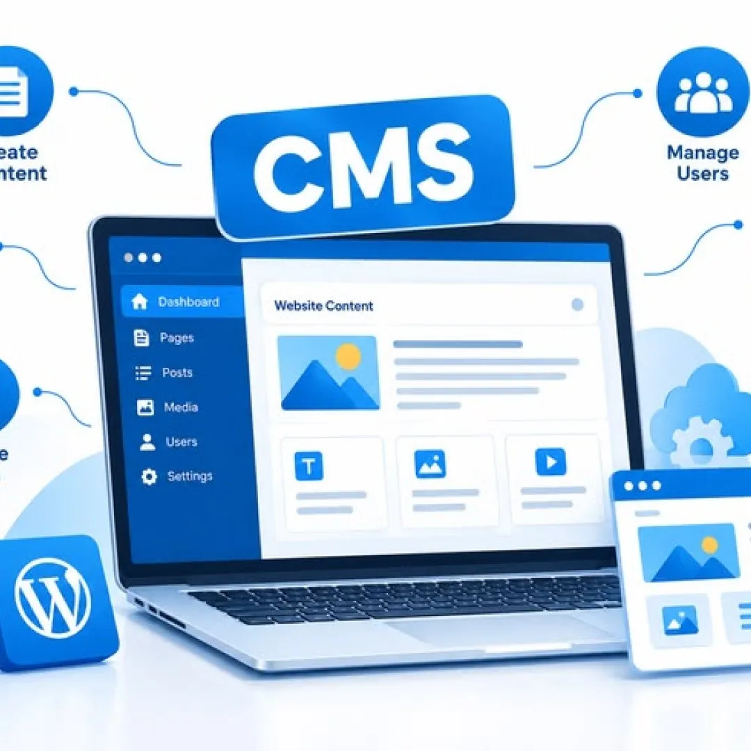 CMS Development - CMS Development & Custom Software Solutions | Webnestech image
