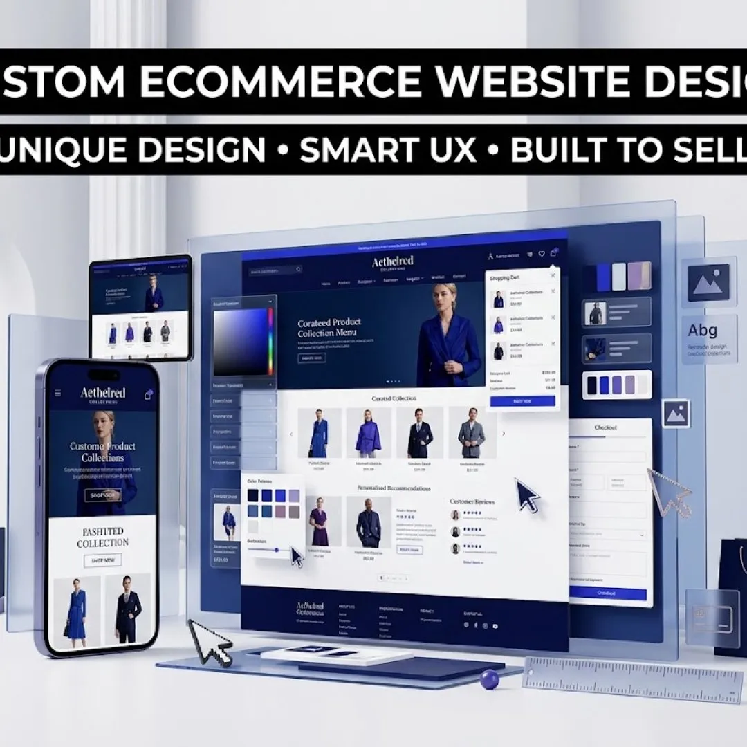 Ecommerce Development - Ecommerce Website Development for Growing Online Stores image