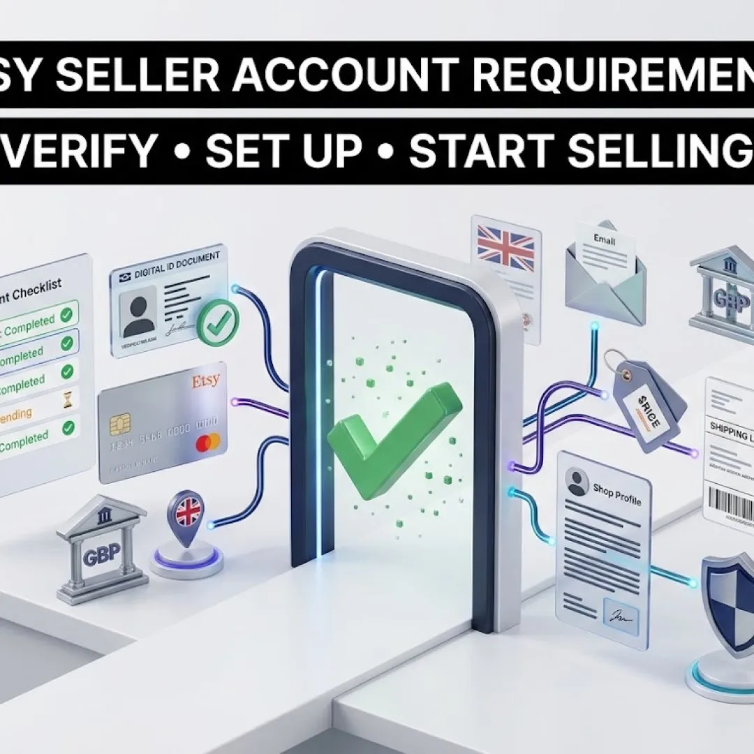 Etsy Seller Account - Etsy Seller Account Setup for Successful Online Selling image