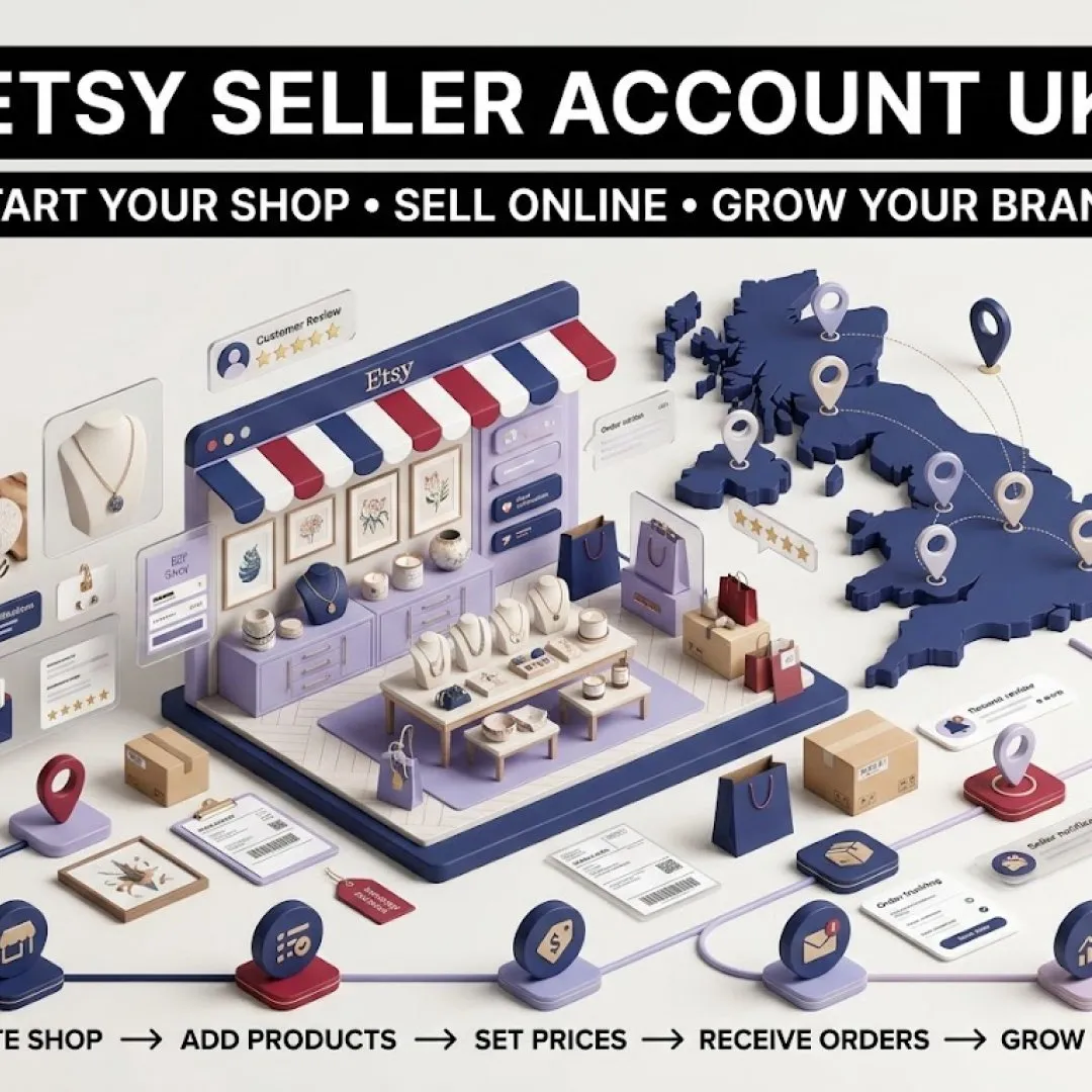 Etsy Seller Account - Etsy Seller Account Setup for Successful Online Selling image
