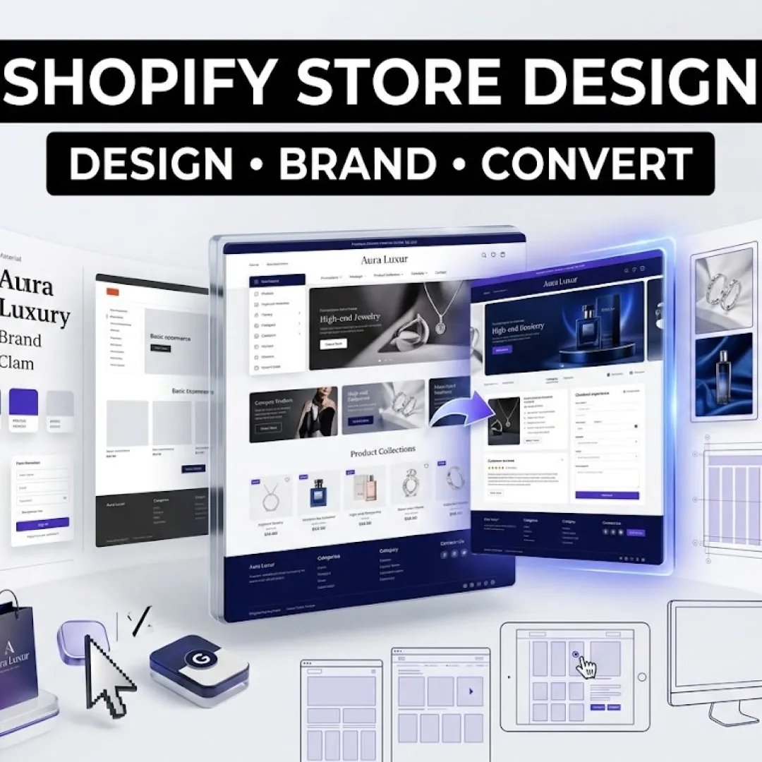Shopify Store - Shopify Store Development for Growing Online Businesses image