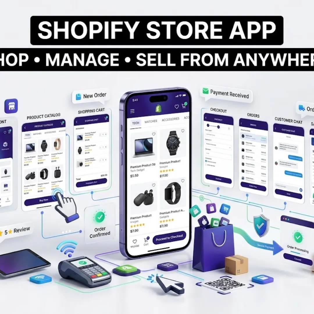 Shopify Store - Shopify Store Development for Growing Online Businesses image