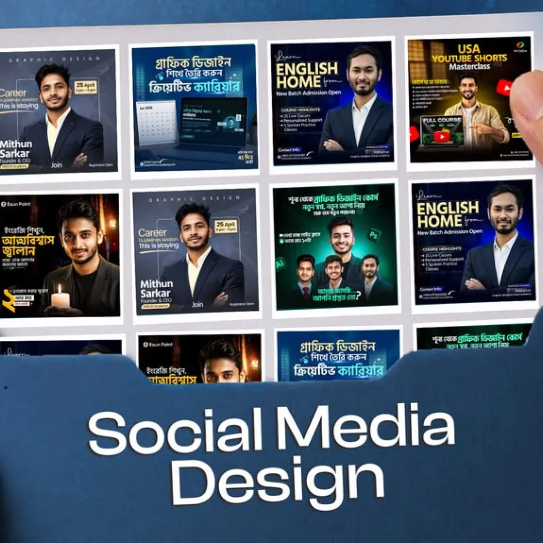 Social Media Design - Social Media Posts, Icons & Instagram Posts Designs image