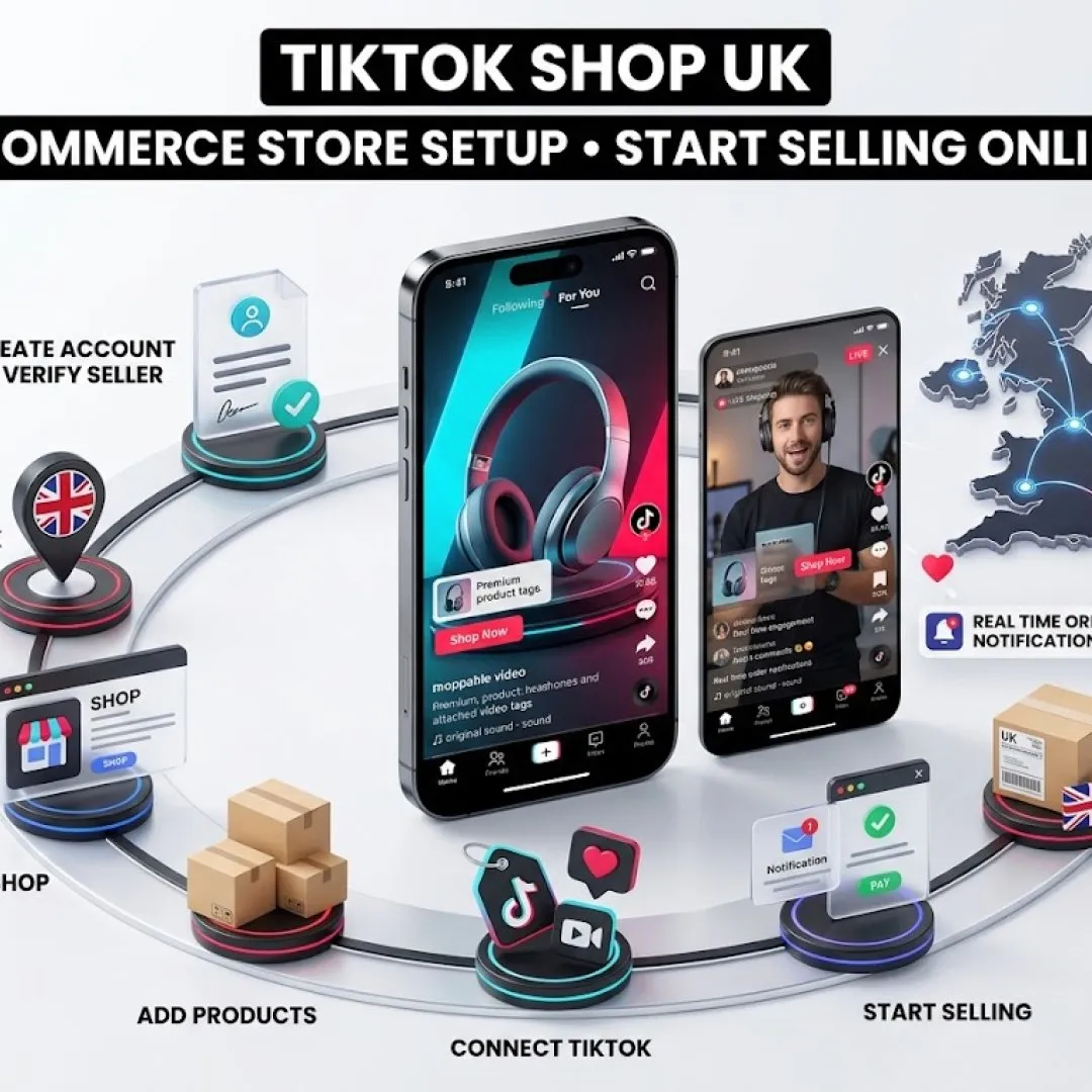 TikTok Shop - TikTok Shop Setup Services for Successful Online Selling image