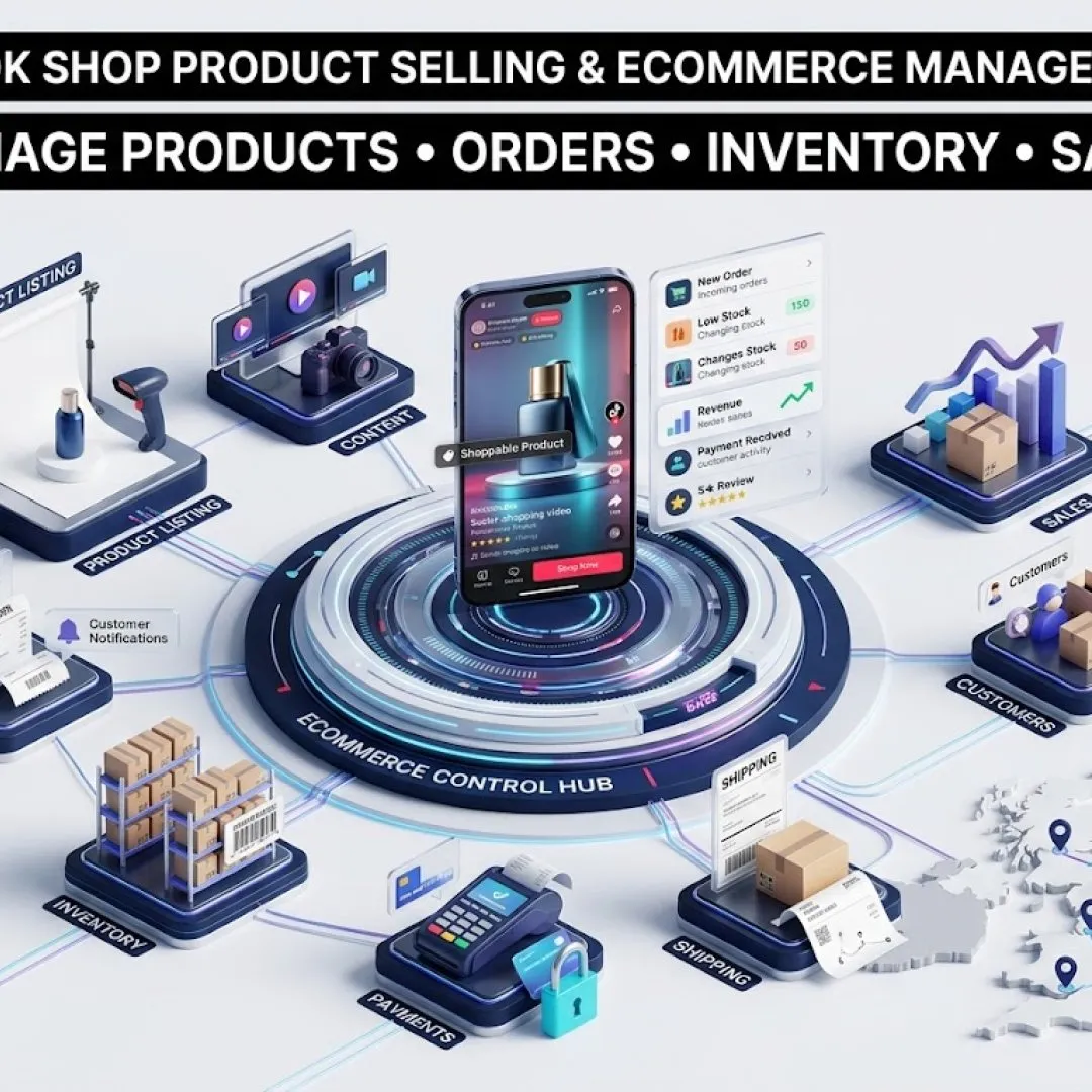 TikTok Shop - TikTok Shop Setup Services for Successful Online Selling image